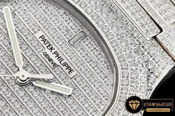PP0294A -Nautilus 5711 40mm Diams SSSS Diams PF Miyota 9015 Mod modelleri