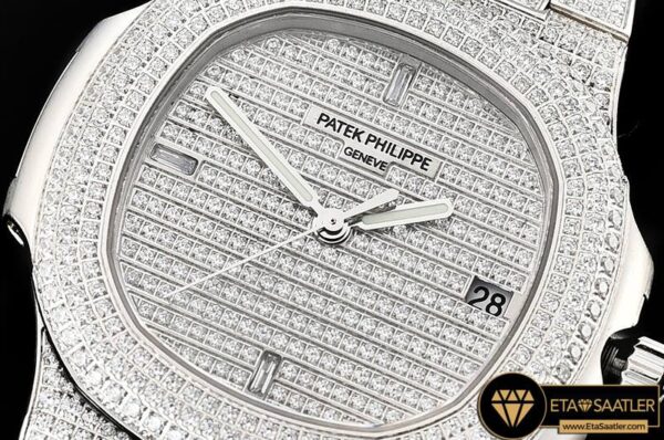 PP0294A -Nautilus 5711 40mm Diams SSSS Diams PF Miyota 9015 Mod modelleri