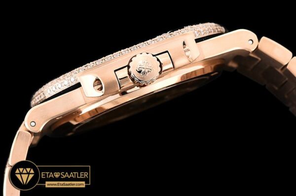 PP0294B -Nautilus 5711 40mm Diams RGRG Diams PF Miyota 9015 Mod modelleri