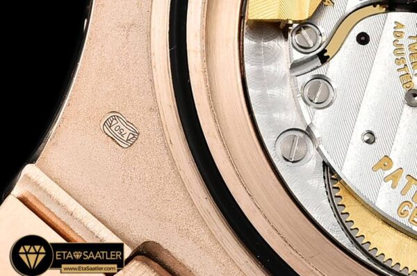 PP0294B -Nautilus 5711 40mm Diams RGRG Diams PF Miyota 9015 Mod modelleri