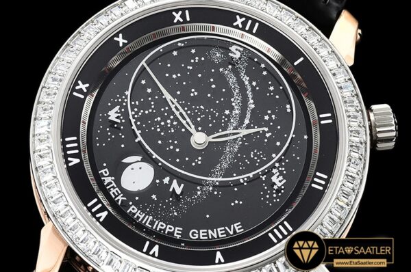 PP0296F – Celestial Sky Moon 5102PR Diams RGLE Black MY9015 Mod modelleri