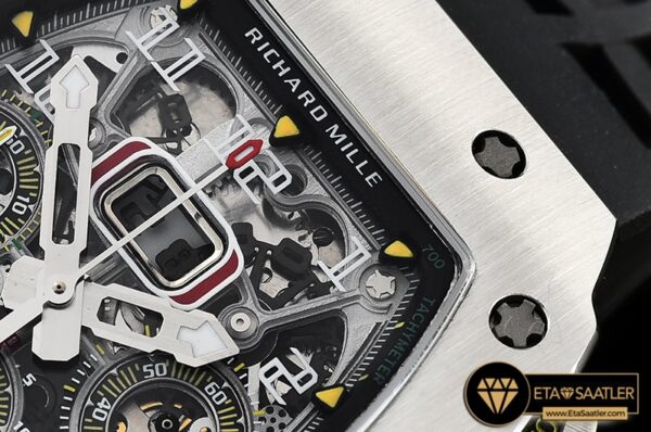 RM0163A – RM011-03 Flyback Chronograph SSRU (Blk) KVF A7750 Mod modelleri