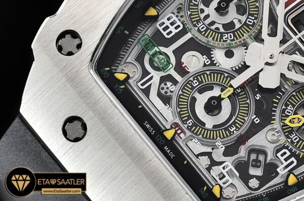 RM0163A – RM011-03 Flyback Chronograph SSRU (Blk) KVF A7750 Mod modelleri