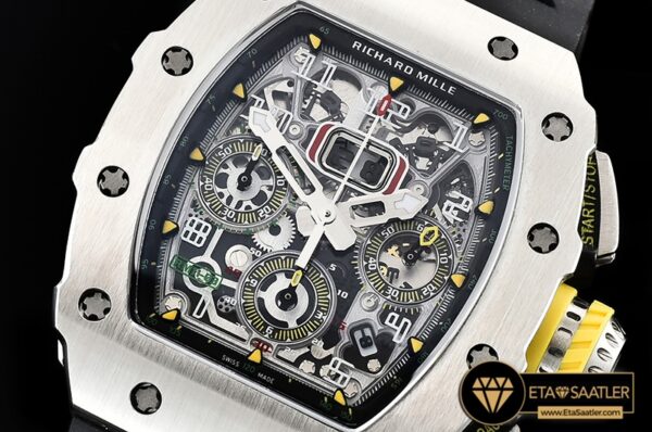 RM0163A – RM011-03 Flyback Chronograph SSRU (Blk) KVF A7750 Mod modelleri