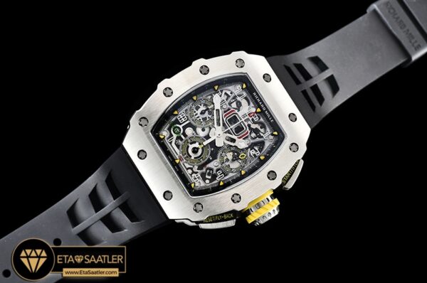 RM0163A – RM011-03 Flyback Chronograph SSRU (Blk) KVF A7750 Mod modelleri