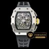 Richard Mille Flyback Chronograph RM011-03 Çelik Bezel Siyah Kordon ETA