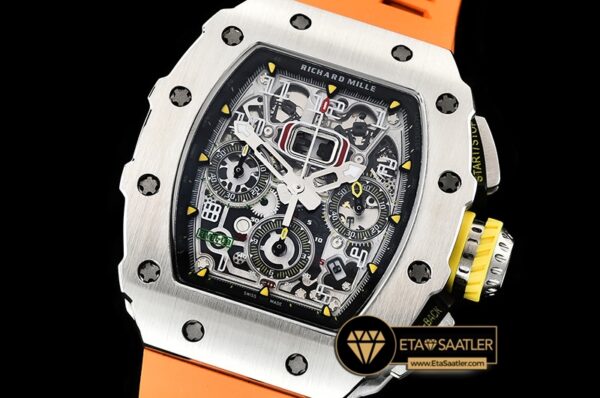 RM0163B – RM011-03 Flyback Chronograph SSRU (Org) KVF A7750 Mod modelleri