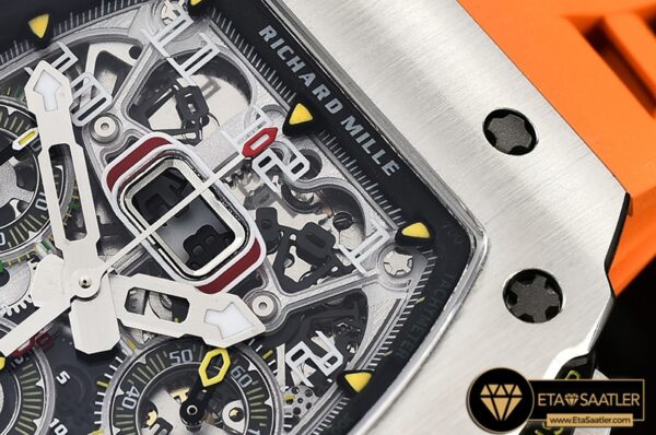 RM0163B – RM011-03 Flyback Chronograph SSRU (Org) KVF A7750 Mod modelleri