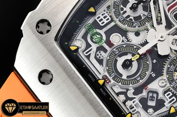 RM0163B – RM011-03 Flyback Chronograph SSRU (Org) KVF A7750 Mod modelleri
