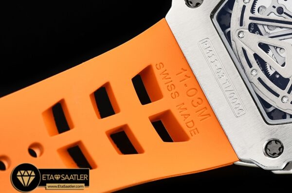 RM0163B – RM011-03 Flyback Chronograph SSRU (Org) KVF A7750 Mod modelleri