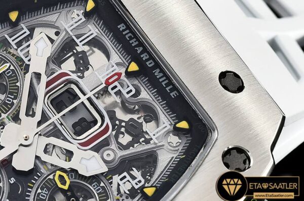 RM0163C – RM011-03 Flyback Chronograph SSRU (Wht) KVF A7750 Mod modelleri