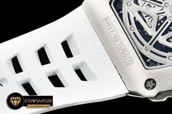 RM0163C – RM011-03 Flyback Chronograph SSRU (Wht) KVF A7750 Mod modelleri