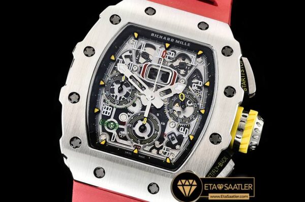 RM0163D – RM011-03 Flyback Chronograph SSRU (Red) KVF A7750 Mod modelleri