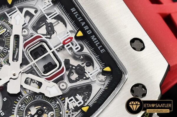 RM0163D – RM011-03 Flyback Chronograph SSRU (Red) KVF A7750 Mod modelleri