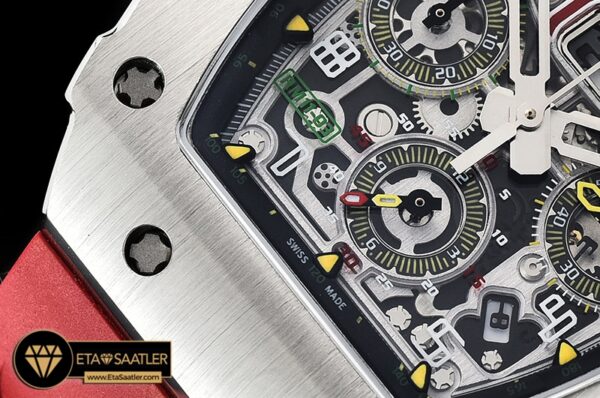 RM0163D – RM011-03 Flyback Chronograph SSRU (Red) KVF A7750 Mod modelleri