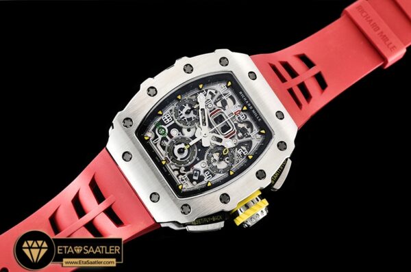 RM0163D – RM011-03 Flyback Chronograph SSRU (Red) KVF A7750 Mod modelleri