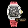 Richard Mille Flyback Chronograph RM011-03 Çelik Bezel Kırmızı Kordon ETA