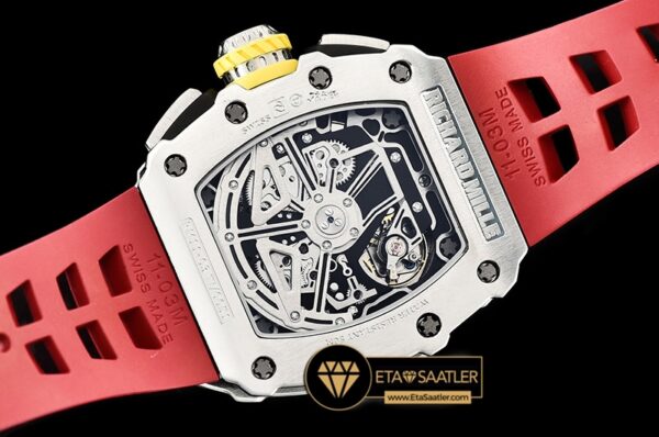 RM0163D – RM011-03 Flyback Chronograph SSRU (Red) KVF A7750 Mod modelleri