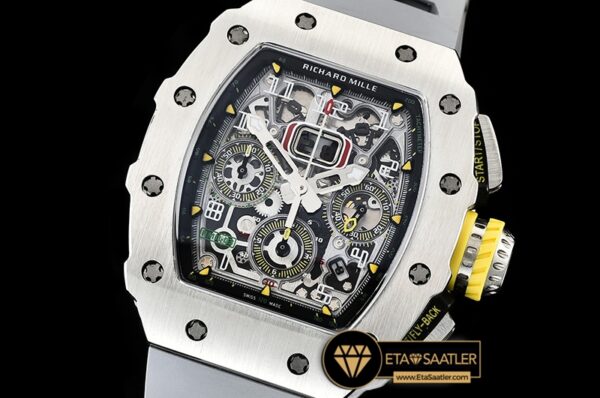 RM0163E – RM011-03 Flyback Chronograph SSRU (Gry) KVF A7750 Mod modelleri