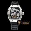 Richard Mille Tourbillon Dragon Jackie Chan RM057 Çelik Bezel Siyah Kordon ETA