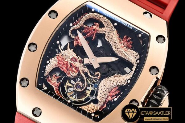 RM0164D – RM057 Tourbillon Dragon Jackie Chan RGRU R Tourbillon modelleri