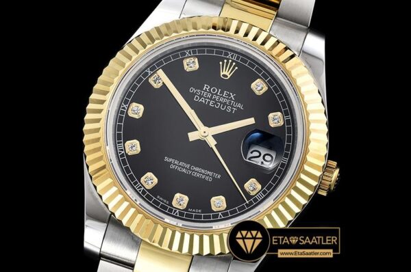 R2DJ0203B – DJ2 41mm Oyst Flt YGSS Black Diam BP A3136 Mod 01.jpg modelleri