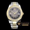 Rolex Datejust II 126333 Oyster Roma Rakamlı Gri Kadran 1:1 Super Clone ETA