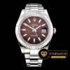 Rolex Datejust II 126334 Oyster Kahverengi Kadran 1:1 3136 Super Clone ETA