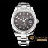 Rolex Datejust II 126334 Oyster Taşlı Gri Kadran 1:1 3136 Super Clone ETA