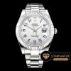 Rolex Datejust II 126334 Oyster Numerik Beyaz Kadran 1:1 3136 Super Clone ETA