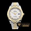 Rolex Datejust II 126333 Roma Rakamlı Beyaz Kadran 1:1 Super Clone ETA