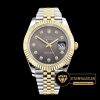 Rolex Datejust II 126333 Taşlı Gri Kadran 1:1 Super Clone ETA