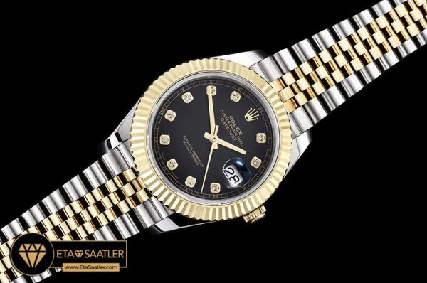 R2DJ0220F – DJ2 41mm Jub Flt YGSS Black Diams BP Swiss 2836 08.jpg modelleri