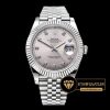 Rolex Datejust II 126334 Taşlı Açık Gri Kadran 1:1 Super Clone ETA