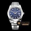 Rolex Datejust II 126300 Oyster Taşlı Mavi Kadran 1:1 Super Clone ETA