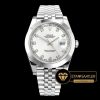 Rolex Datejust II 126300 Taşlı Beyaz Kadran 1:1 Super Clone ETA