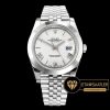 Rolex Datejust II 126300 Roma Rakamlı Beyaz Kadran 1:1 Super Clone ETA