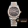 Rolex Datejust 126201 Taşlı Gri Kadran 1:1 Super Clone ETA