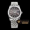 Rolex Datejust 126234 Oyster Taşlı Gri Kadran 1:1 Super Clone ETA