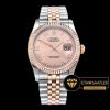 Rolex Datejust 126201 Roma Rakamlı Pembe Kadran 1:1 Super Clone ETA