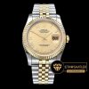 Rolex Datejust 126233 Roma Rakamlı Sarı Kadran 1:1 Super Clone ETA