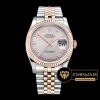 Rolex Datejust 126201 Roma Rakamlı Açık Gri Kadran 1:1 Super Clone ETA