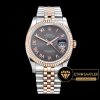 Rolex Datejust 126201 Roma Rakamlı Gri Kadran 1:1 Super Clone ETA