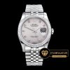 Rolex Datejust 126234 Jubile Taşlı Açık Gri Kadran 1:1 Super Clone ETA