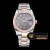 Rolex Datejust 126201 Oyster Roma Rakamlı Gri Kadran 1:1 Super Clone ETA