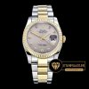 Rolex Datejust 126233 Oyster Taşlı Açık Gri Kadran 1:1 Super Clone ETA