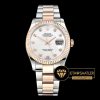 Rolex Datejust 126201 Oyster Taşlı Sedefli Beyaz Kadran 1:1 Super Clone ETA