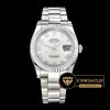 Rolex Datejust 126234 Oyster Roma Rakamlı Sedefli Beyaz Kadran 1:1 Super Clone ETA