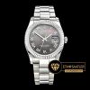 Rolex Datejust 126234 Oyster Roma Rakamlı Sedefli Siyah Kadran 1:1 Super Clone ETA