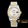 Rolex Datejust 126233 Roma Rakamlı Sedefli Beyaz Kadran 1:1 Super Clone ETA